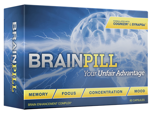 BrainPill brain and focus supplement